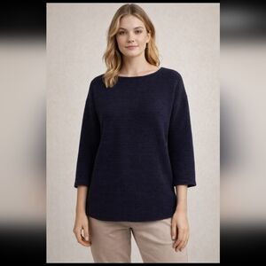Wilfred BLACK Ribbed KWilfred Aritzia Silk & Cashmere Ribbed   Sweater